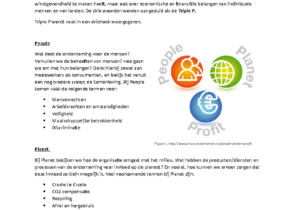 3 p's duurzaamheid